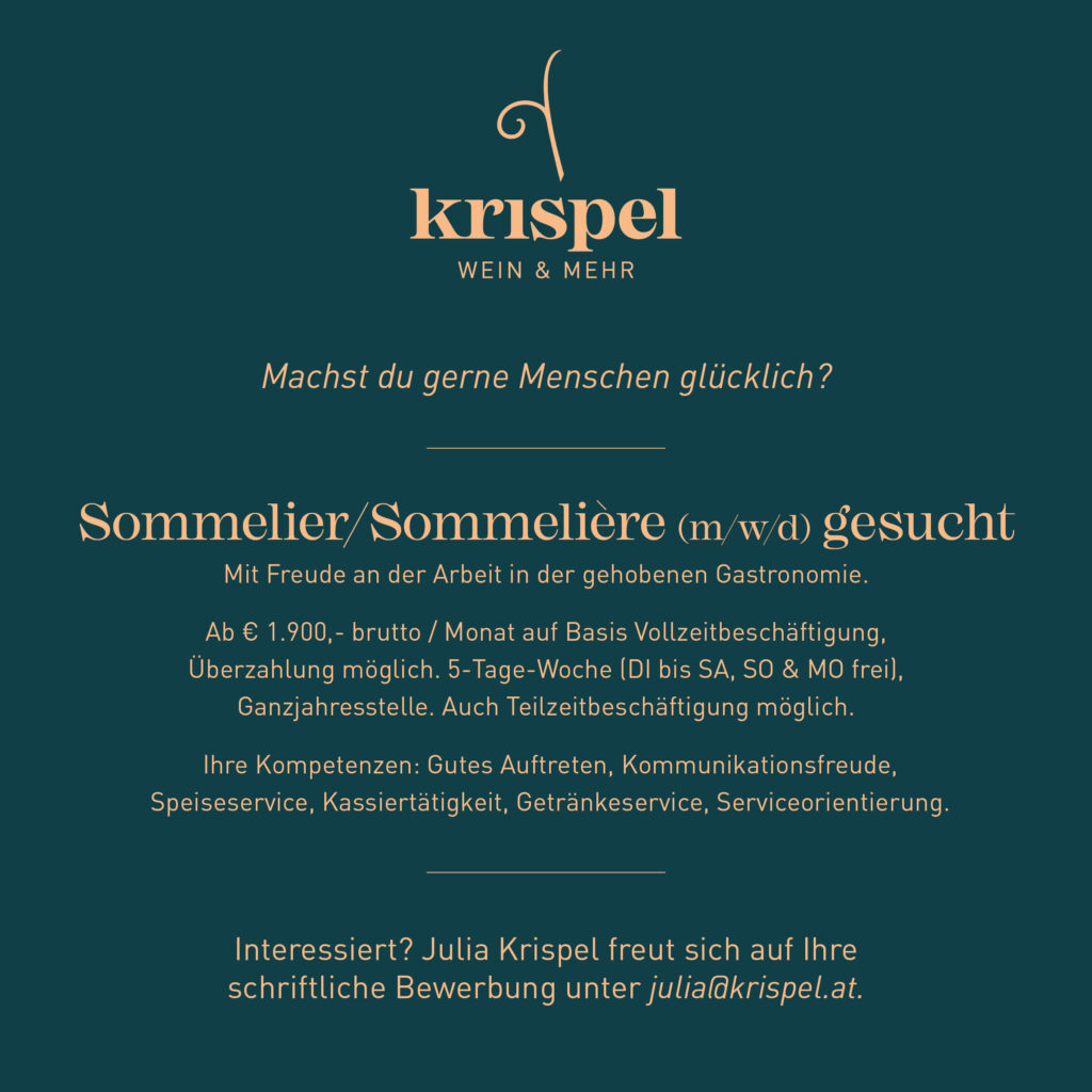 Personalsuche Sommelier