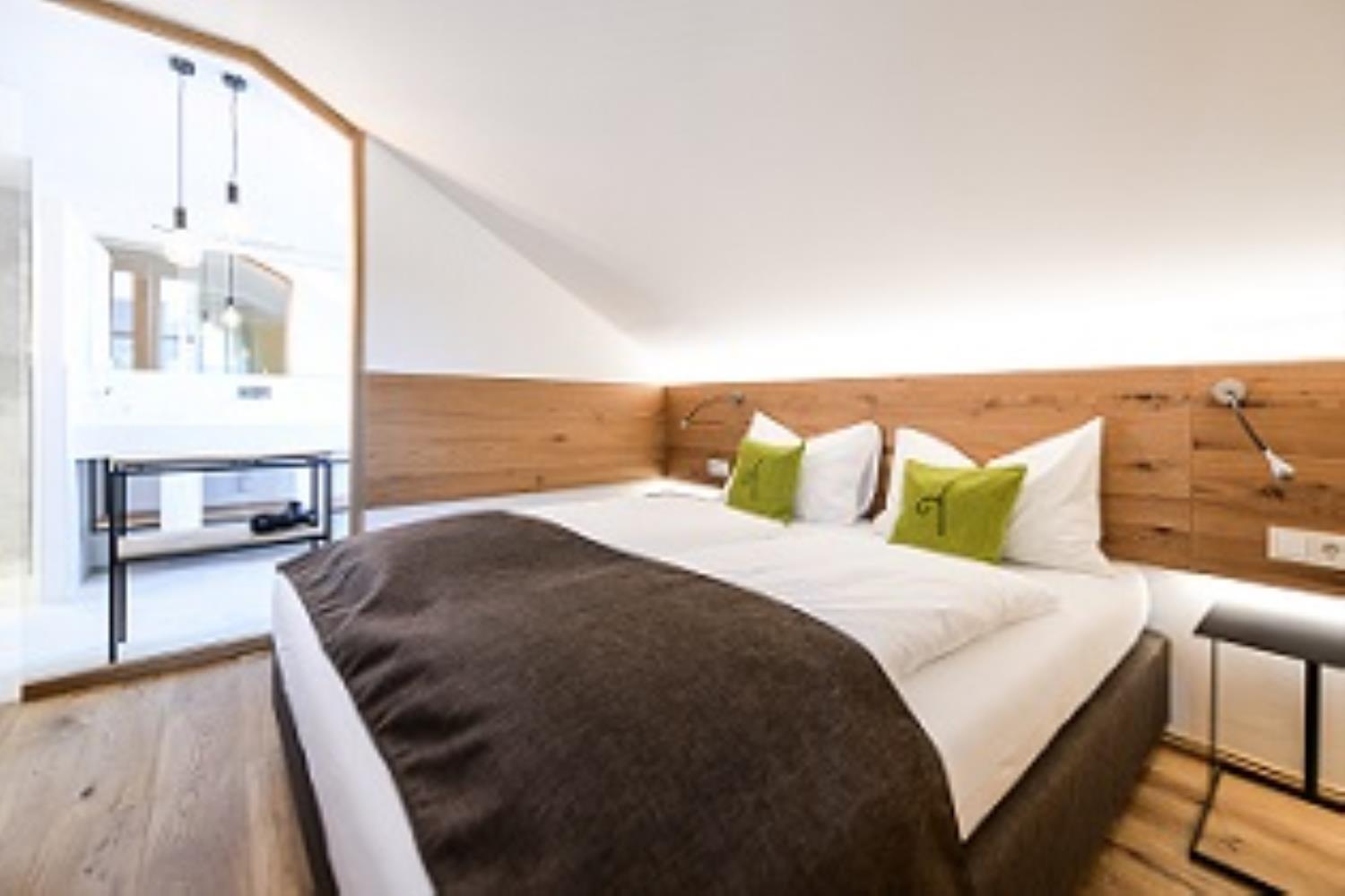 Zimmer 1 zum Übernachten am Genussgut Krispel.